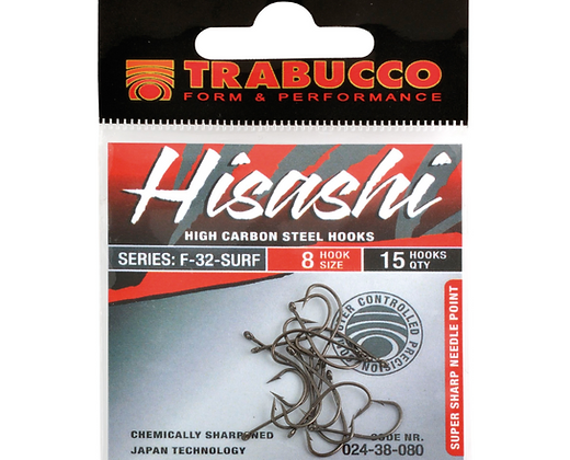 Anzol Hisashi HOOK F-32 Surf (Cartela com 15)