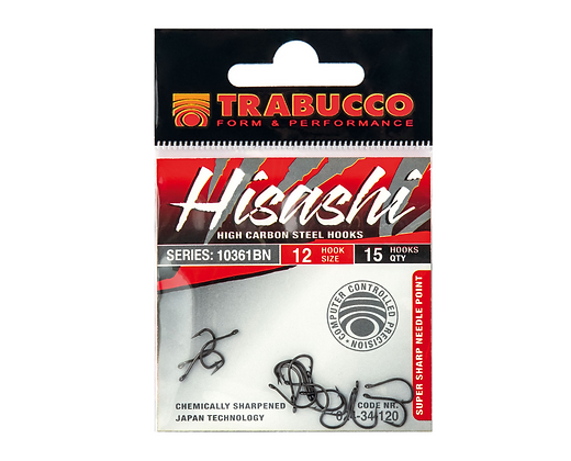 Anzol Hisashi HOOK 10361BN (Cartela com 15)