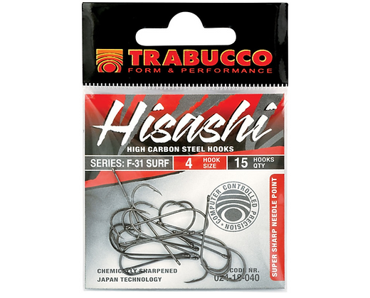 Anzol Hisashi HOOK F-31 Surf (Cartela com 15)