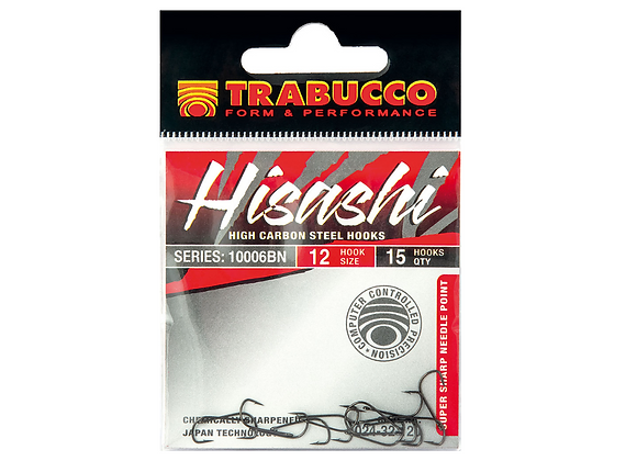 Anzol Hisashi HOOK 10006BN-R SODE (Cartela com 15)