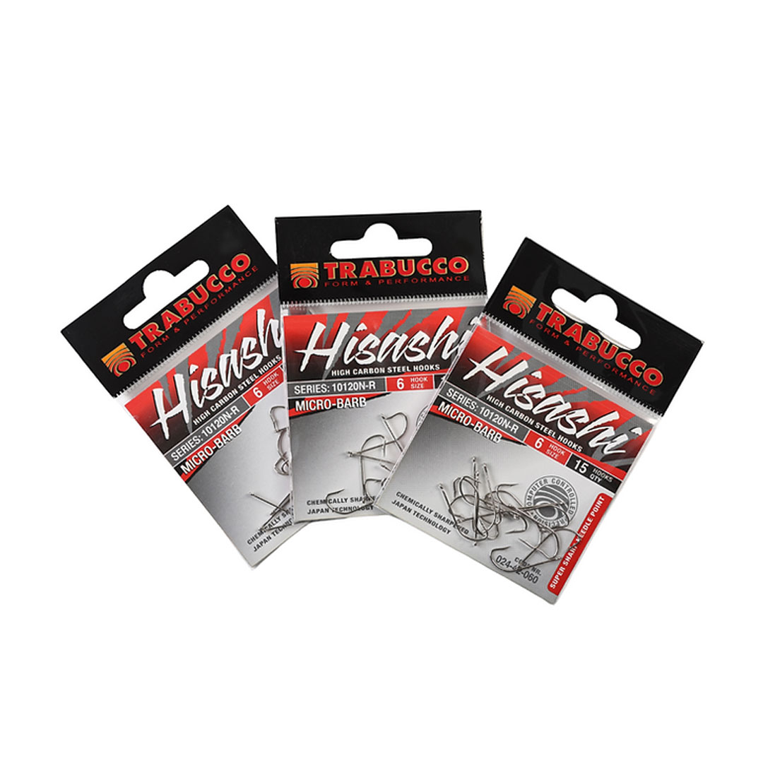 Anzol Hisashi HOOK 10120N-R (Cartela com 15)