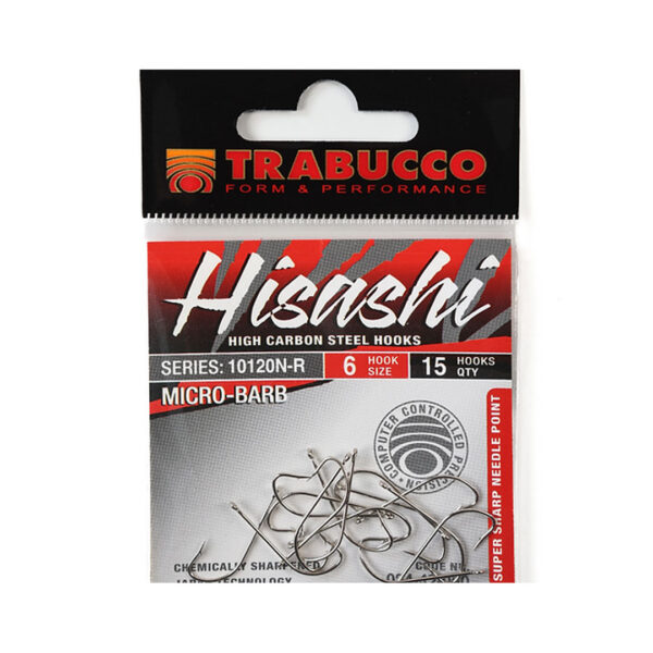 Anzol Hisashi HOOK 10120N-R (Cartela com 15)