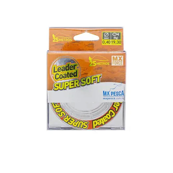 Linha Leader Fluoro MX Coated – Super Soft (25 Metros)