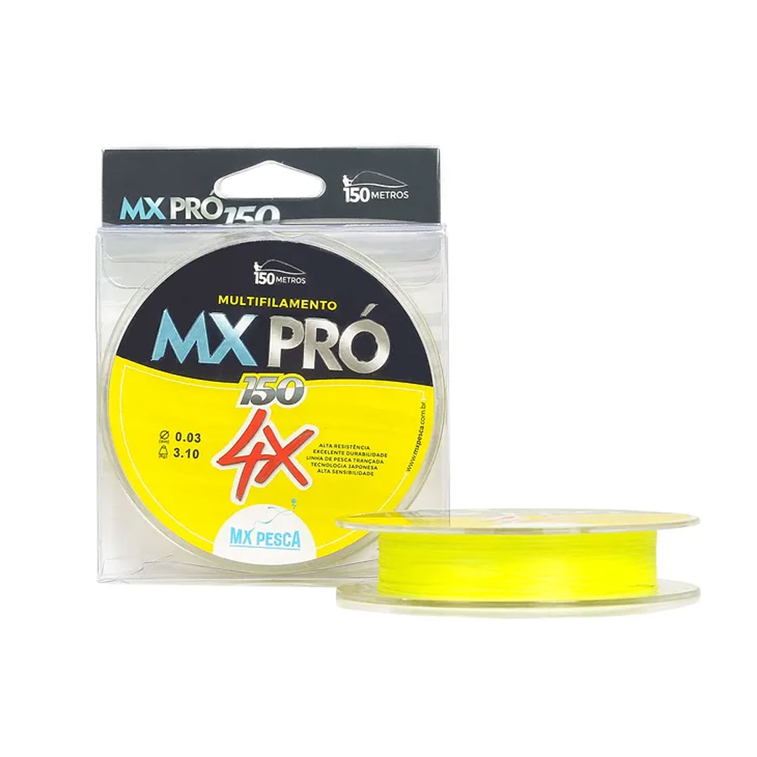 Linha Multifilamento MX PRÓ (Carretel com 150 Metros)