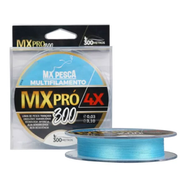 Linha Multifilamento MX PRÓ (Carretel com 300 Metros)