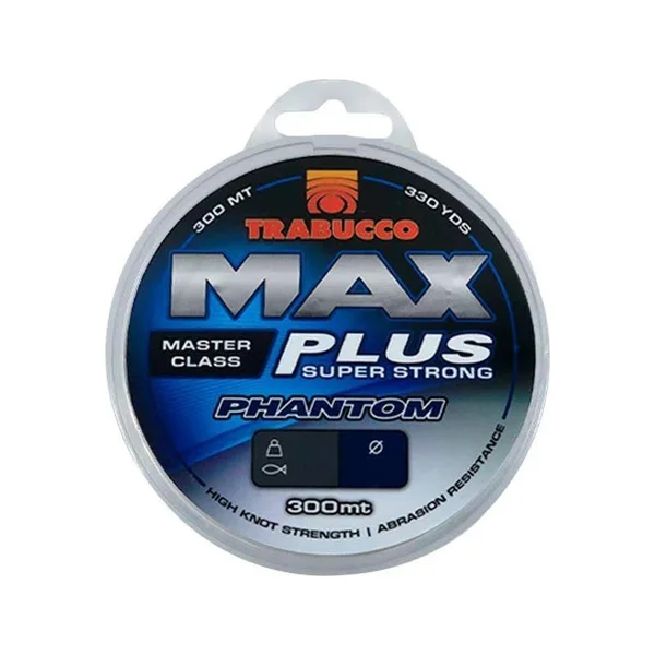 Linha Monofilamento Phantom Max Plus 300 Metros – Trabucco