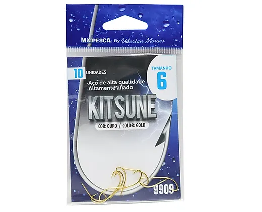 Anzol Kitsune Dourado – MX Pesca By Uderlan Moraes