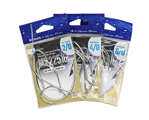 Anzol Catfish Hook Prata Mx Pesca By Uderlan Moraes
