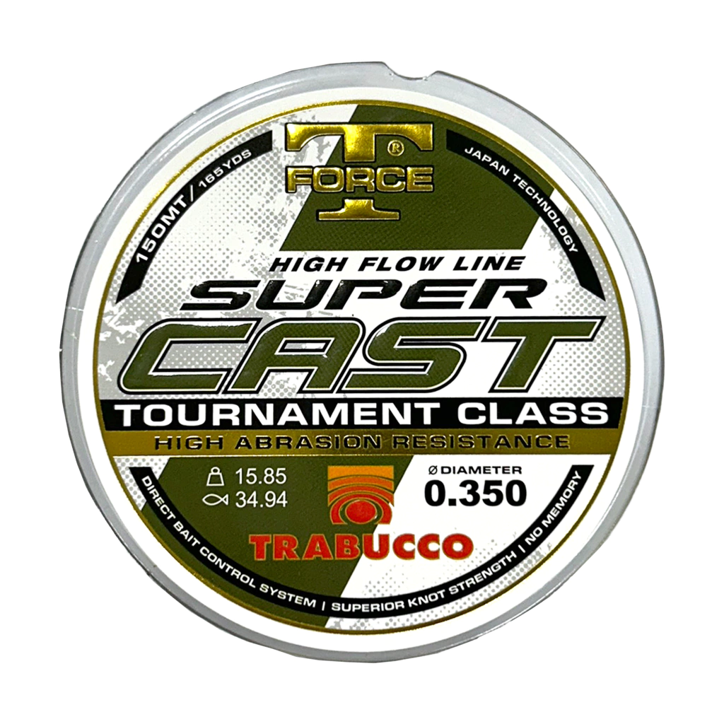 Monofilamento  T-Force Super Cast 150 M – Trabucco