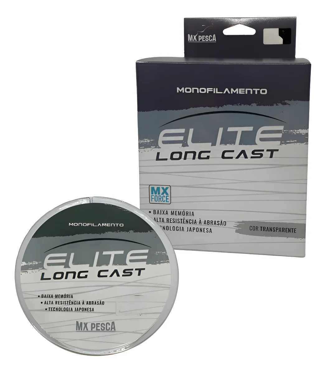 Linha Monofilamento MX ELITE LONG CAST (150 Metros)