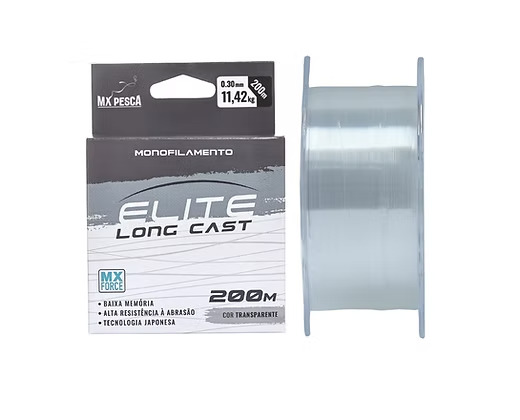 Linha Monofilamento MX ELITE LONG CAST (200 Metros)