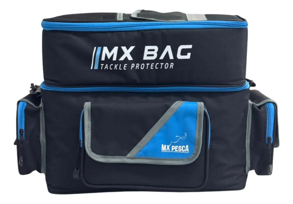 Bolsa De Pesca Apetrecho MX Pesca Impermeável Completa